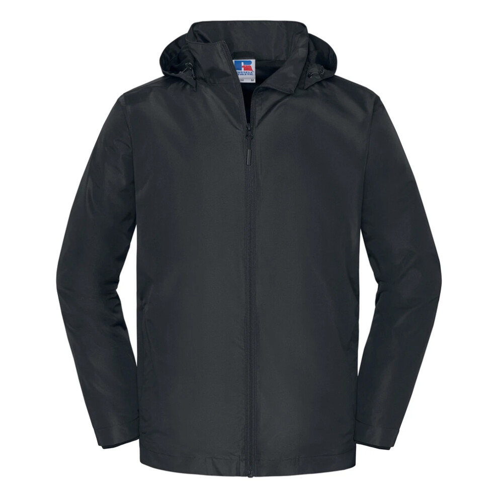 Russell (3Xl, Black) Mens Essential All Weather Shell Jacket