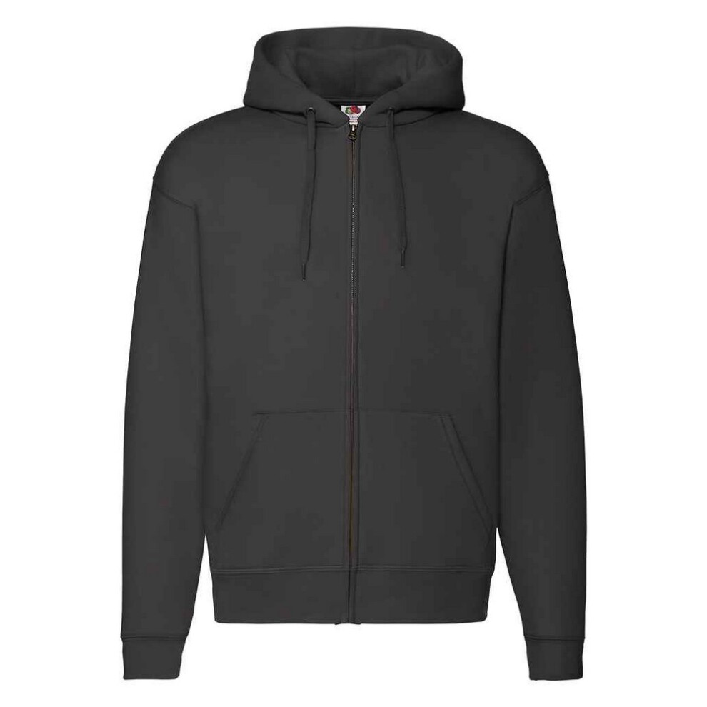 Fruit Of The Loom (Xl, Black) Unisex Adult Premium Full Zip Hoodie