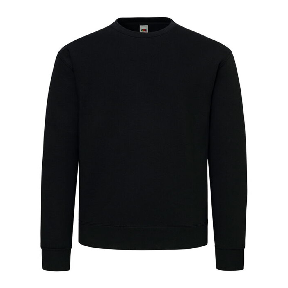 Fruit Of The Loom (4Xl, Black) Mens Supercotton Sweatshirt