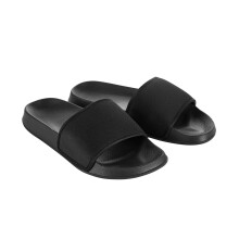 (6 UK-7 UK, Jet Black) Awdis Unisex Adult Sliders
