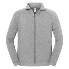 (M, Athletic Heather) Fruit of the Loom Mens Iconic Premium Sweat Jacket