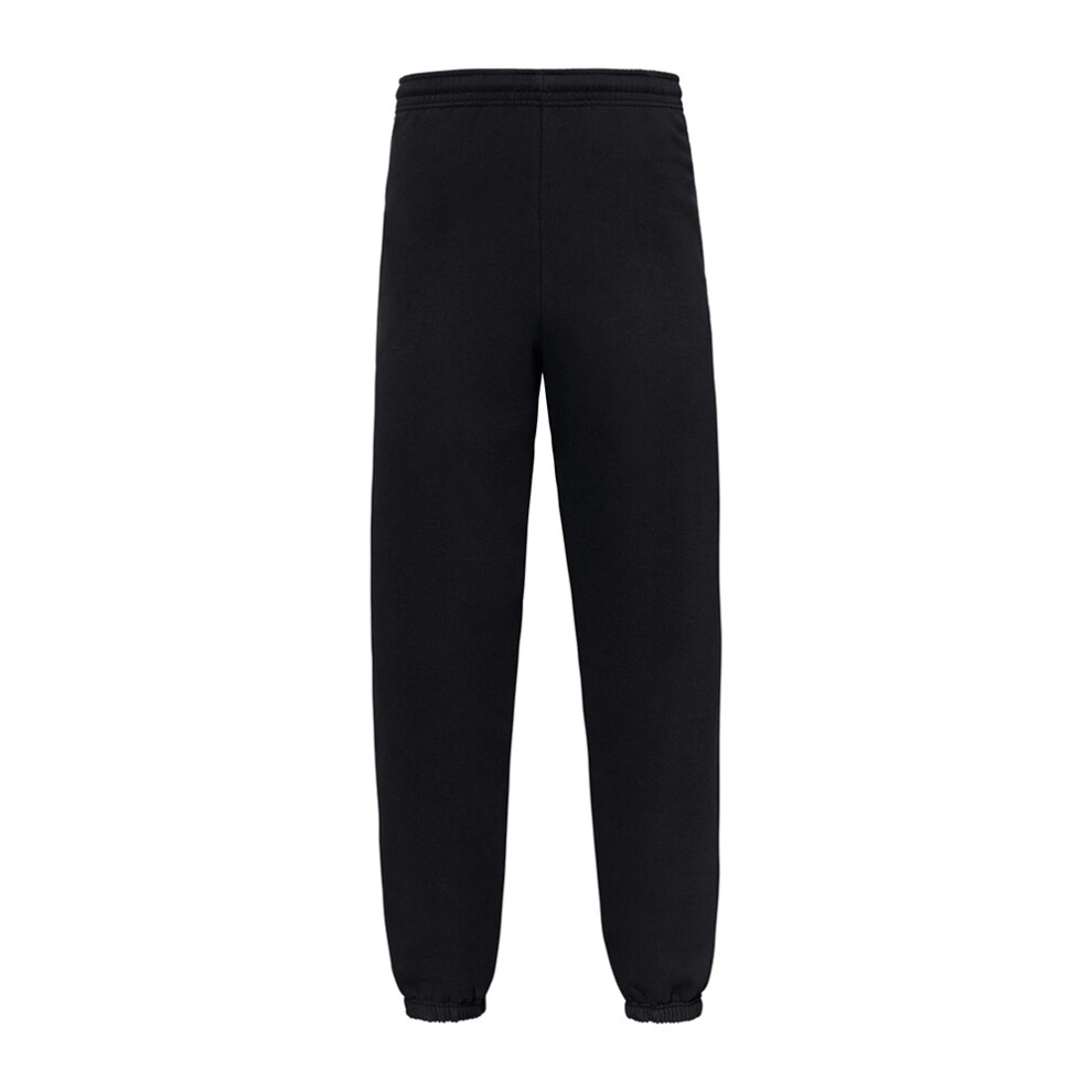 Fruit Of The Loom (Xxl, Black) Unisex Adult Iconic Premium Jogging Bottoms
