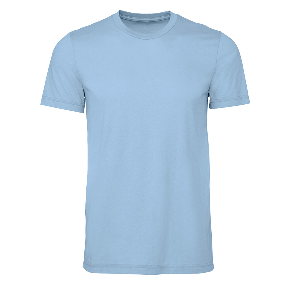 Gildan (S, Light Blue) Mens Midweight Soft Touch T-Shirt