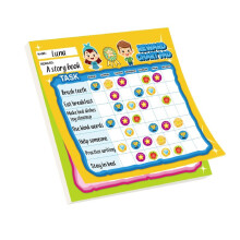 Sticker Chart for Kids Behavior Magnetic Visual Kids Chore Chart Educational Homeschool Supplies