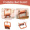 CYHWQ Foldable Bed Guard Bed Rails for Elderly Adults 7