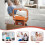 CYHWQ Foldable Bed Guard Bed Rails for Elderly Adults 8