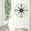 Metal  Compass Vane Wrought Iron Decoration Indoor Ornaments 4