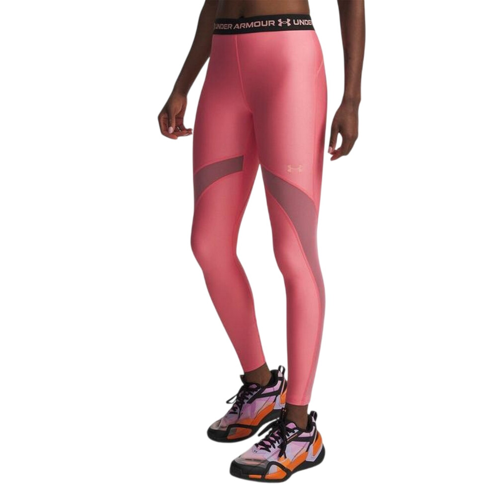 Under Armour (12 Uk, Pink) Womens/Ladies Leggings