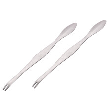 Fruits de Mer Outil Craquelins Craquelins Choisis Cuillères En Acier Inoxydable Crabe Peel Crevette Outil Homard Pince Pince Clip Pick - 5pcs