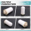 Faucet Water Filter Cartridges, Hima 2 Pack 8-Layer Cleaning Universal Deep Sea Diatom Earth Ceramic Filter 5