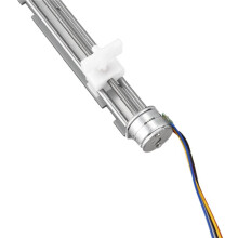 3X 12V Stepper Motor Stroke 80Mm with Slider Motor for Diy Small Engraving Machine