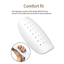 Sports Soccer Shin Pad Leg Support Football Shinguard for Adult Teens Football Thigh Knee Pads Black S