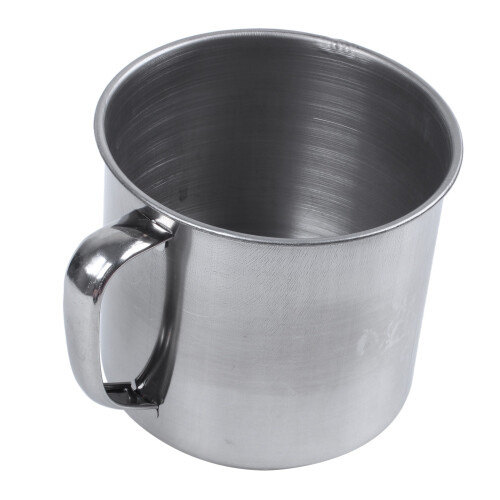 Edelstahl-Kaffee-Tee-Becher-Schale-Camping / Reise-3.5 1