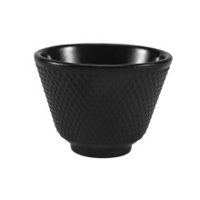 Cast Iron Tea Cups Drinkware Chinese Handmade Kung Fu Coffee Tools Health Care Polka Dot Iron Cup Iron Pot Retro Cup- Teacup