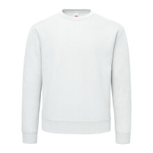 (XL, White) Fruit of the Loom Unisex Adult Supercotton Sweatshirt