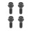 24Pcs Black Wheel Bolt Lug Nut for  E30 E36 E46 E60 E90 36136781150 3