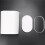2X Plastic Narrow Type Kitchen Trash Can Toilet Press Type Waste Bin Dustbin Bathroom Trash Bin Basket White 9