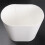 2X Plastic Narrow Type Kitchen Trash Can Toilet Press Type Waste Bin Dustbin Bathroom Trash Bin Basket White 6