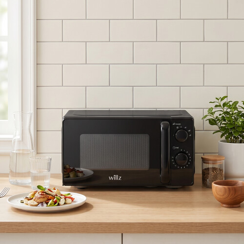 Living And Home 700W 20L Kitchen Mechanical Microwave Oven 1
