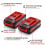 Einhell Einhell 2x 3.0Ah PLUS 18V PXC Battery Pack 5