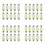 40 PCS 16 Torpedo Car Bulb LED SMD 3528 42 mm - White 1