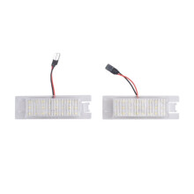 2pcs LED License Plate Lights for Nuovo Doblo 263 2009-2014 Seicento 187 1998-2010 GM20944894