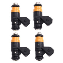 4PCS H029611 Fuel Injector for MEGANE CLIO SCEINIC KANGOO 1.4 16V K4J 1999-2007