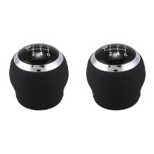 2X Car 6 Speed Gear Shift Knob Automatic Gear Knob Fit for   Verso Auris Yaris RAV4 2007-2013