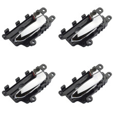 4X Car Styling Chrome InnerdöRrhandtag HöGer Sida för K3 Forte Cerato 2011-2017