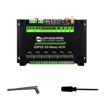 Waveshare Industrial Grade ESP32-S3 6CH WiFi Relay Module Supports WiFi//RS485/ Interface Relay