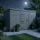 14x9 Pent Composite Shed Tanalised (Single Door, No Windows) 3