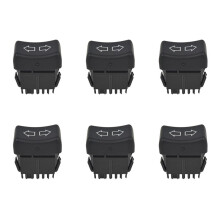 6X Bedieningsknop Ruitbediening voor  Super 5 Bariable 700705925, 7701349408