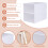 6Pcs Shoe Display Cases Box Rack Large Storage Cabinet Oragniser Drawer 3