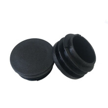 96Pack Chaise Pieds de Table Plug 22Mm DiamèTre Rond Couvercle en Plastique Fileté Tube InséRé pour Protéger le et les Bosses