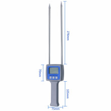 Professional Wood Sawdust Powder Hay Bale Peat Moisture Meter Hygrometer Tk100W