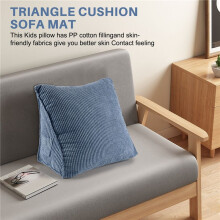 Reading Backrest Cushion Wedge Pillow Back Cushion Lumbar Pad Bed Office Chair Rest Pillow Back Support Pillow()