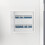 VidaXL vidaXL Access Panels White 35 x 35 cm ABS Plastic 1