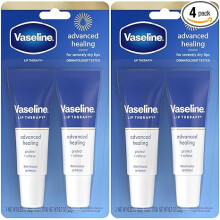 Vaseline Lip Therapy Advanced Formula 0.35 oz (Pack of 4)