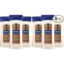 Vaseline Intensive Care Cocoa Radiant Pack of 3 for Glowing Skin Body Gel Oil Made with Pure Cocoa Butter + Replenishing Oils 6.8 oz, (Pack of 6)