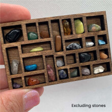 20X 1:12 Miniature Trinket Shelf Miniature Crystal Shelf Dollhouse Miniature Decor Printers Tray Miniature