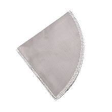 10X Wiederverwendbarer Guss ÜBer Kaffee Filter Gittergewebe Papierloser Kaffee Filter Edelstahl Konus Filter 3 Bis 4 Tassen Kaffee Tropfen Filter