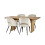 Arundel Rectangular Dining Table Light Oak Effect 9