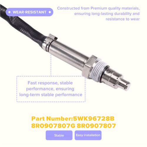 Nitrogen Oxide Sensor Nox Sensor 5WK96728B 8R0907807G 8R0907807 for  Q5 A8 3.0 2014-2016 2