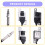 Nitrogen Oxide Sensor Nox Sensor 5WK96728B 8R0907807G 8R0907807 for  Q5 A8 3.0 2014-2016 5
