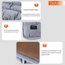 USB 5V 3-Level Temperature Adjustable Heating Pad Electric Heating Pad Pet Home Car Chair Heater