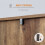 Retro Mango Wood-Effect Sideboard 5