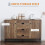 Retro Mango Wood-Effect Sideboard 7