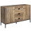 Retro Mango Wood-Effect Sideboard 3