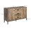 Retro Mango Wood-Effect Sideboard 2