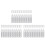 30 Pack Paint Pens 15 mm White Empty Acrylic Permanent  Clear Acrylic Paint  Pens Refillable  Pen 1